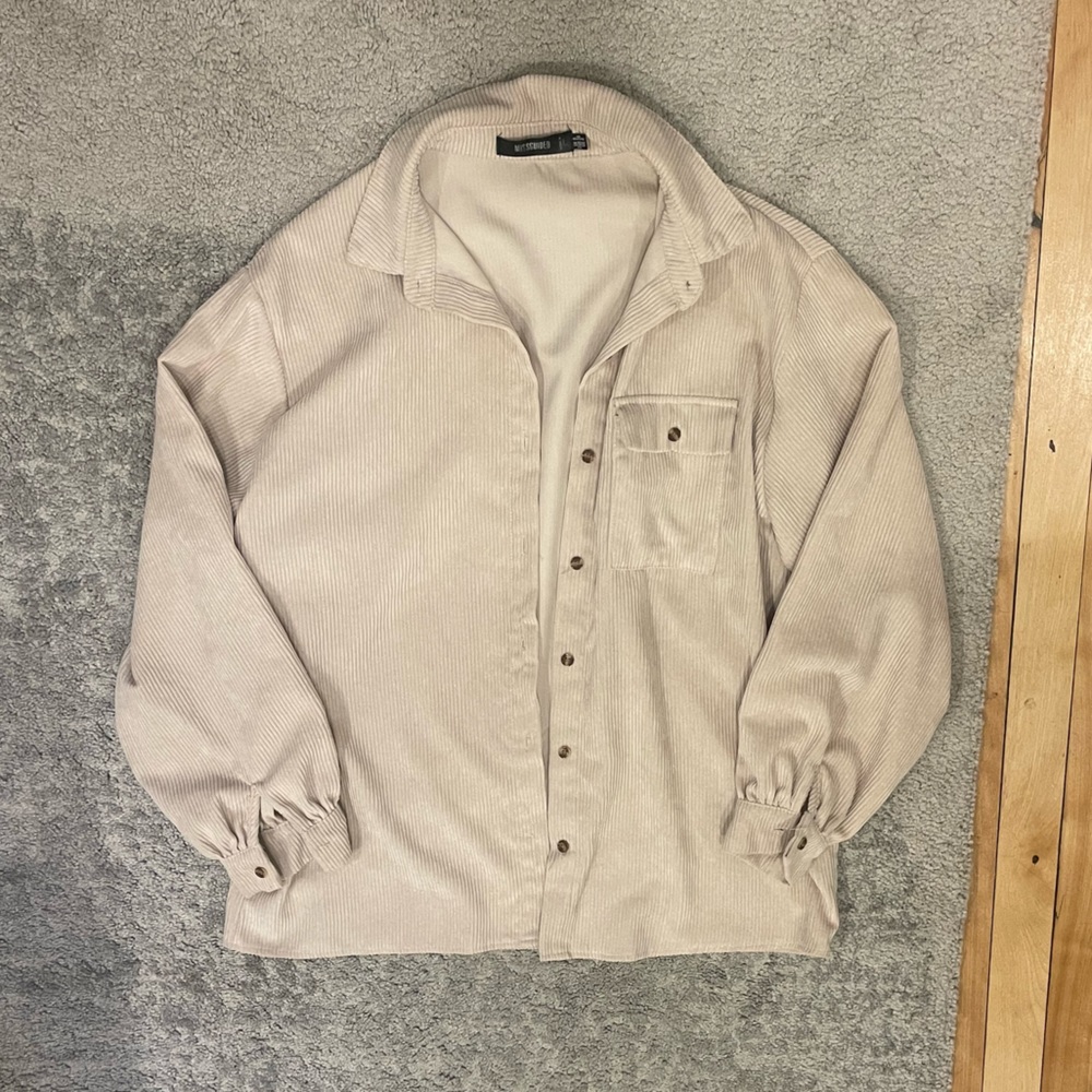 Corduroy Button Up - Picture 1 of 3